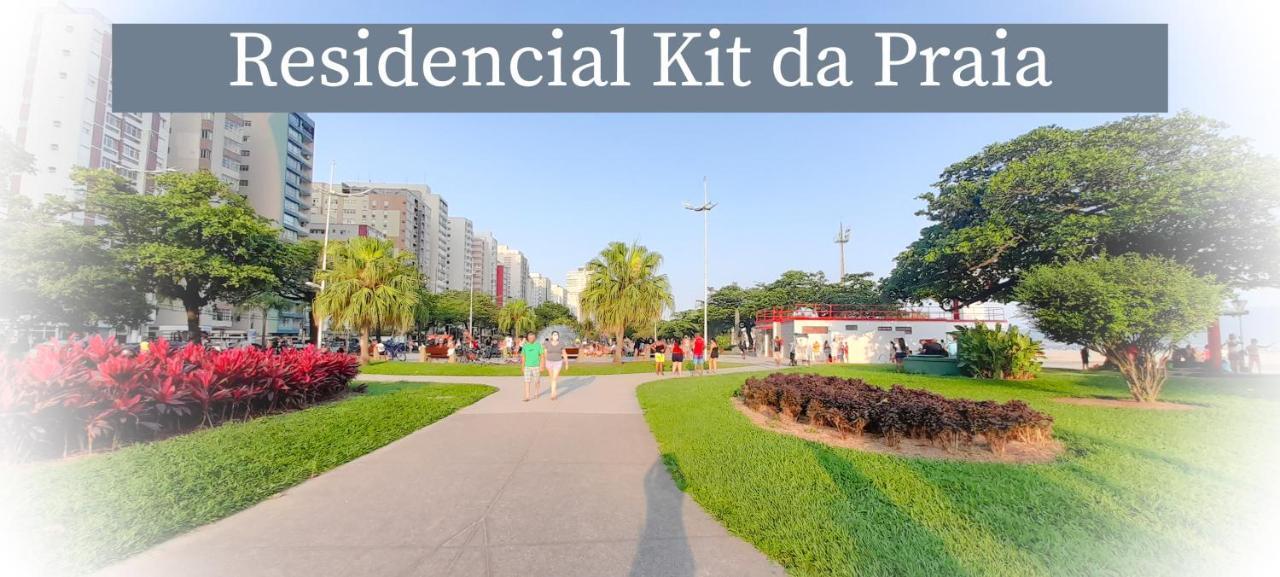 Residencial Kit Da Praia Apartment Сантос Екстериор снимка