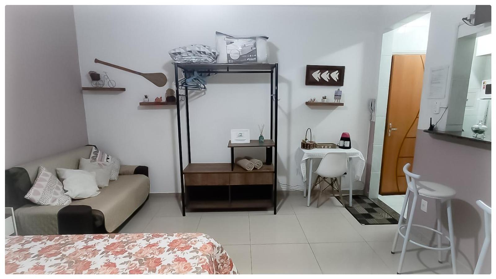 Residencial Kit Da Praia Apartment Сантос Стая снимка