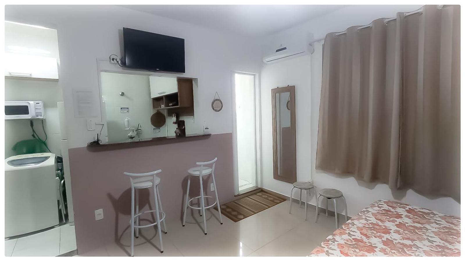 Residencial Kit Da Praia Apartment Сантос Стая снимка